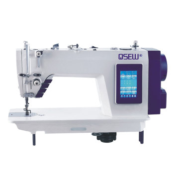 QS-2020AC New type Step motor Single Needle Direct drive touch screen speaking  high speed Lockstitch Industrial Sewing Machine